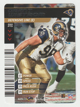 Load image into Gallery viewer, Grant Wistrom - St. Louis Rams (NFL Football Card) 2001 Showdown - 2002 1st Edition # 413 Mint
