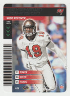Keyshawn Johnson - Tampa Bay Buccaneers (NFL Football Card) 2001 Showdown - 2002 1st Edition # 424 Mint