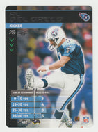 Al Del Greco - Tennessee Titans (NFL Football Card) 2001 Showdown - 2002 1st Edition # 432 Mint