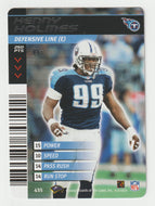 Kenny Holmes - Tennessee Titans (NFL Football Card) 2001 Showdown - 2002 1st Edition # 435 Mint