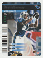 Chris Sanders - Tennessee Titans (NFL Football Card) 2001 Showdown - 2002 1st Edition # 444 Mint