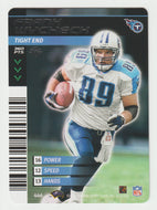 Frank Wycheck - Tennessee Titans (NFL Football Card) 2001 Showdown - 2002 1st Edition # 446 Mint
