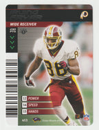 Irving Fryar - Washington Redskins (NFL Football Card) 2001 Showdown - 2002 1st Edition # 453 Mint