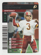 Jeff George - Washington Redskins (NFL Football Card) 2001 Showdown - 2002 1st Edition # 454 Mint