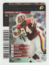 Load image into Gallery viewer, Dana Stubblefield - Washington Redskins (NFL Football Card) 2001 Showdown - 2002 1st Edition # 461 Mint
