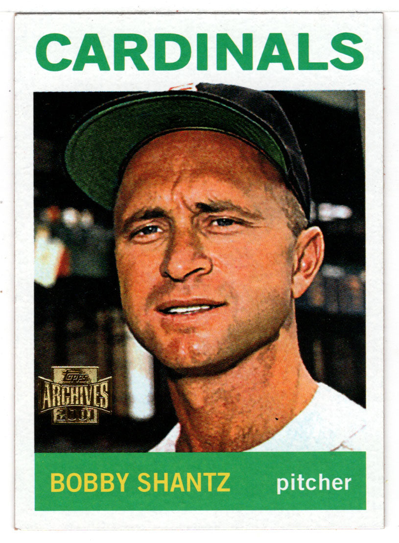 Bobby Shantz '64 - St. Louis Cardinals (MLB Baseball Card) 2001 Topps Archives # 142 Mint