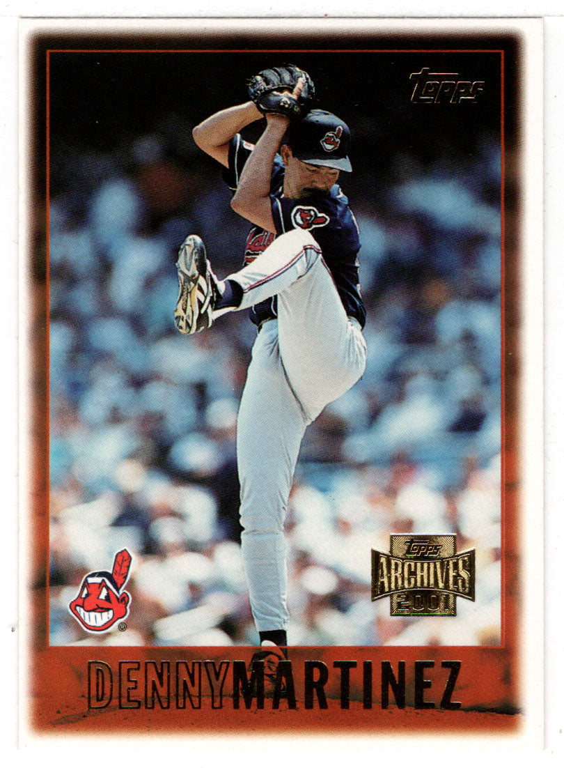 Denny Martinez '97 - Cleveland Indians (MLB Baseball Card) 2001 Topps Archives # 396 Mint