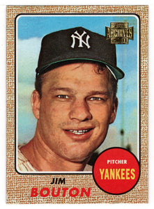 Jim Bouton '68 - New York Yankees (MLB Baseball Card) 2001 Topps Archives # 344 Mint