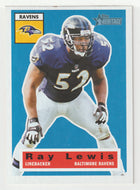 Ray Lewis - Baltimore Ravens (NFL Football Card) 2001 Topps Heritage # 1 Mint