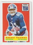 Amani Toomer - New York Giants (NFL Football Card) 2001 Topps Heritage # 6 Mint