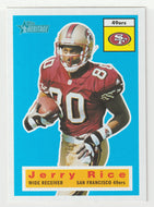 Jerry Rice - San Francisco 49ers (NFL Football Card) 2001 Topps Heritage # 17 Mint