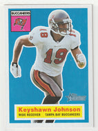 Keyshawn Johnson - Tampa Bay Buccaneers (NFL Football Card) 2001 Topps Heritage # 18 Mint