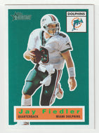 Jay Fiedler - Miami Dolphins (NFL Football Card) 2001 Topps Heritage # 19 Mint