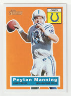 Peyton Manning - Indianapolis Colts (NFL Football Card) 2001 Topps Heritage # 25 Mint