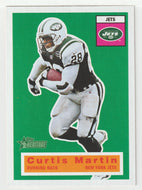 Curtis Martin - New York Jets (NFL Football Card) 2001 Topps Heritage # 31 Mint