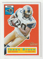 Isaac Bruce - St. Louis Rams (NFL Football Card) 2001 Topps Heritage # 32 Mint