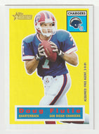 Doug Flutie - San Diego Chargers (NFL Football Card) 2001 Topps Heritage # 33 Mint