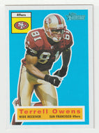 Terrell Owens - San Francisco 49ers (NFL Football Card) 2001 Topps Heritage # 39 Mint