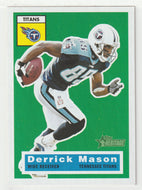 Derrick Mason - Tennessee Titans (NFL Football Card) 2001 Topps Heritage # 48 Mint