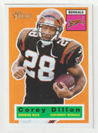 Corey Dillon - Cincinnati Bengals (NFL Football Card) 2001 Topps Heritage # 51 Mint