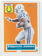 Edgerrin James - Indianapolis Colts (NFL Football Card) 2001 Topps Heritage # 55 Mint
