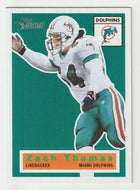 Zach Thomas - Miami Dolphins (NFL Football Card) 2001 Topps Heritage # 58 Mint