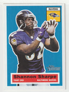 Shannon Sharpe - Baltimore Ravens (NFL Football Card) 2001 Topps Heritage # 60 Mint