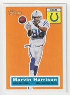 Marvin Harrison - Indianapolis Colts (NFL Football Card) 2001 Topps Heritage # 64 Mint