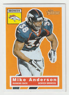 Mike Anderson - Denver Broncos (NFL Football Card) 2001 Topps Heritage # 69 Mint