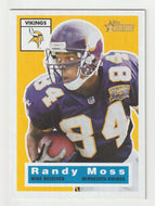 Randy Moss - Minnesota Vikings (NFL Football Card) 2001 Topps Heritage # 70 Mint