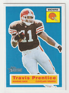 Travis Prentice - Cleveland Browns (NFL Football Card) 2001 Topps Heritage # 74 Mint
