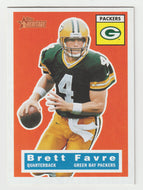Brett Favre - Green Bay Packers (NFL Football Card) 2001 Topps Heritage # 75 Mint
