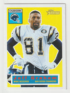Jeff Graham - San Diego Chargers (NFL Football Card) 2001 Topps Heritage # 82 Mint
