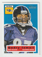 Qadry Ismail - Baltimore Ravens (NFL Football Card) 2001 Topps Heritage # 87 Mint