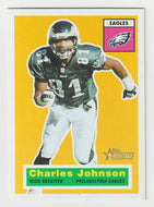 Charles Johnson - Philadelphia Eagles (NFL Football Card) 2001 Topps Heritage # 89 Mint