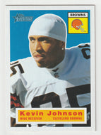 Kevin Johnson - Cleveland Browns (NFL Football Card) 2001 Topps Heritage # 106 Mint