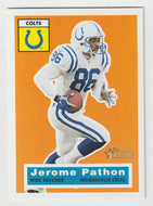 Jerome Pathon - Indianapolis Colts (NFL Football Card) 2001 Topps Heritage # 110 Mint