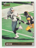Tim Brown - Oakland Raiders (NFL Football Card) 2001 Topps Stadium Club # 65 Mint