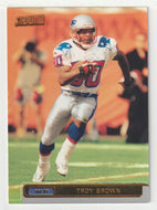 Troy Brown - New England Patriots (NFL Football Card) 2001 Topps Stadium Club # 86 Mint