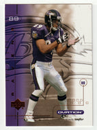 Travis Taylor - Baltimore Ravens (NFL Football Card) 2001 Upper Deck Ovation # 9 Mint