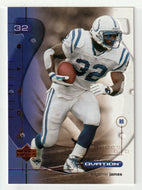 Edgerrin James - Indianapolis Colts (NFL Football Card) 2001 Upper Deck Ovation # 40 Mint