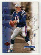 Drew Bledsoe - New England Patriots (NFL Football Card) 2001 Upper Deck Ovation # 54 Mint