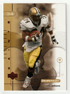 Ricky Williams - New Orleans Saints (NFL Football Card) 2001 Upper Deck Ovation # 56 Mint