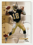 Jeff Blake - New Orleans Saints (NFL Football Card) 2001 Upper Deck Ovation # 57 Mint