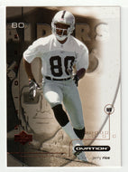Jerry Rice - Oakland Raiders (NFL Football Card) 2001 Upper Deck Ovation # 67 Mint