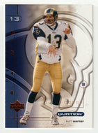 Kurt Warner - St. Louis Rams (NFL Football Card) 2001 Upper Deck Ovation # 73 Mint