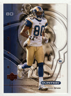 Isaac Bruce - St. Louis Rams (NFL Football Card) 2001 Upper Deck Ovation # 74 Mint