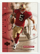 Jeff Garcia - San Francisco 49ers (NFL Football Card) 2001 Upper Deck Ovation # 77 Mint