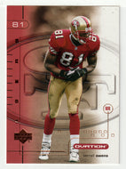 Terrell Owens - San Francisco 49ers (NFL Football Card) 2001 Upper Deck Ovation # 79 Mint