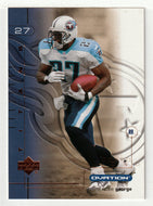 Eddie George - Tennessee Titans (NFL Football Card) 2001 Upper Deck Ovation # 86 Mint